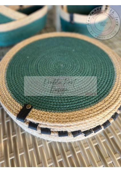 4 Adet Amerikan Servis Supla Tress Jüt Hediyelik Sunum Davet Masa Düzeni fiyatları