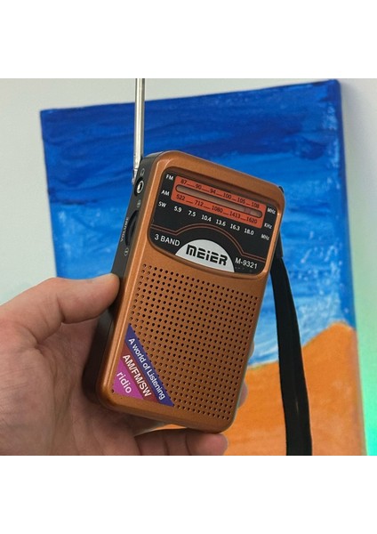 Nostaljik Cep Radyosu – Şarjlı, Deprem Radyosu, Yeni Nesil Yüksek Ses & Çekim, Taşınabilir Küçük Radyo