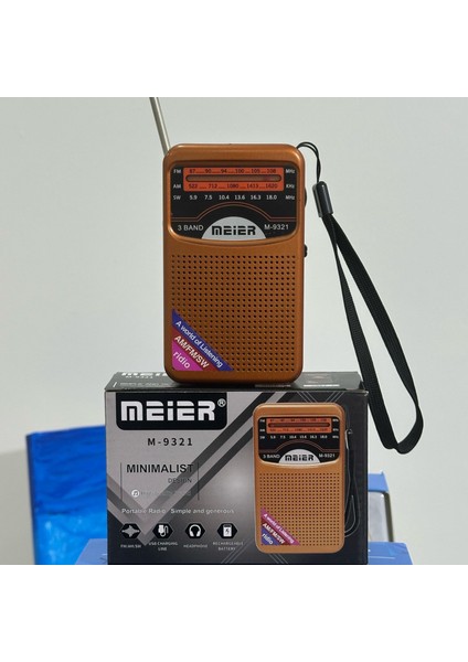 Nostaljik Cep Radyosu – Şarjlı, Deprem Radyosu, Yeni Nesil Yüksek Ses & Çekim, Taşınabilir Küçük Radyo