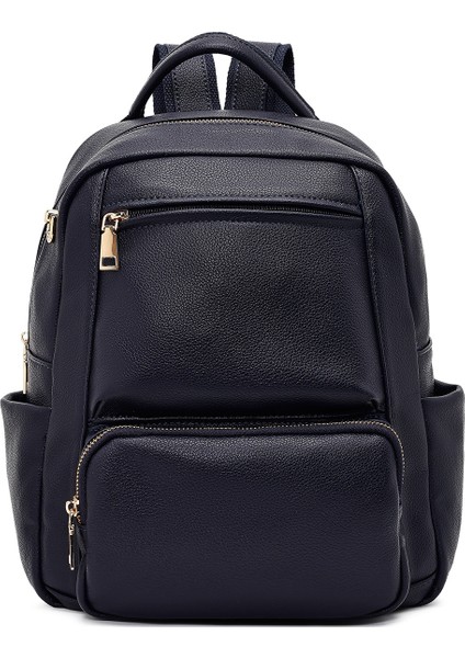 Kadın Lacivert Charmlı Sırt Çantası 25WBD2869FT fırsatları