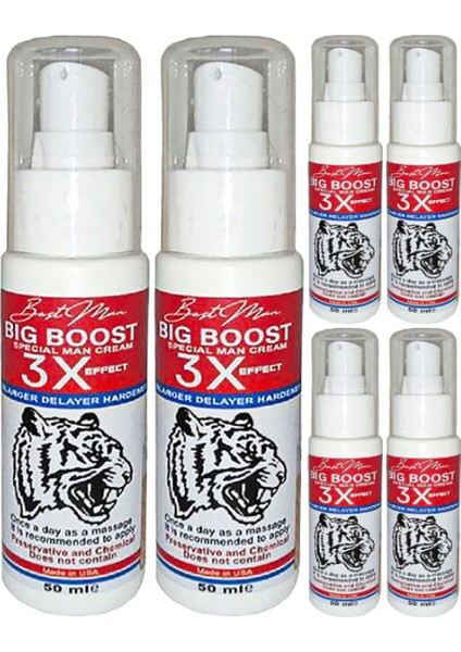 Bigboost Cream 6 Adet 50 ml Erkeklere Özel Krem