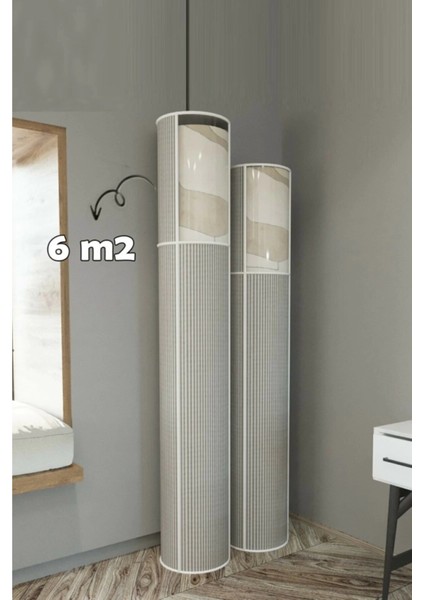 Buğz 6 Lı Paket Hava Geçiren Özellikli Pvc Pencereli Halı Kılıfı Hurcu (6 M2)