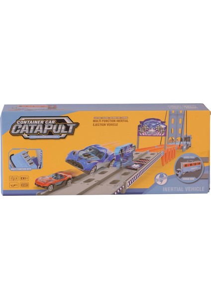 Buğz 9909 Konteynır Kutulu Metal Araba modelleri