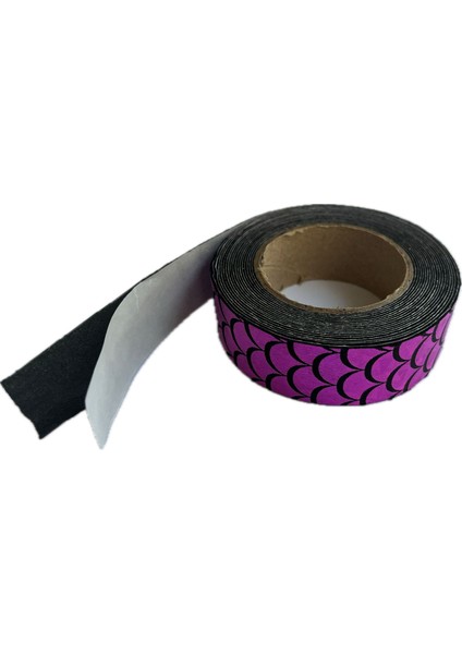 Denizkızı Yapışkanlı Yaratıcı Eğlenceli El Işi Kumaş Şerit Bant Fuşya