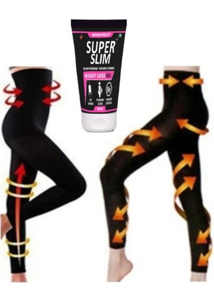 Süper Süper Slim Destekleyici Bakım Kremi-Akıllı Mikro Tayt (S/m)