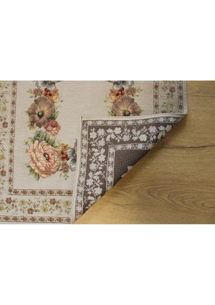 Kınay Gri Jakarlı Dokuma Goblen Dekoratif Astarsız Saçaksız Şönilli Seccade 70*115 fiyatları