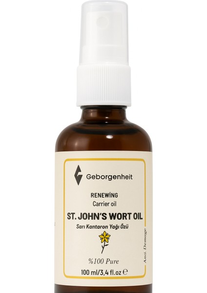 LÜTFEN DİKKAT ! İÇİLEBİLİR KANTARON YAĞI %100 Saf Doğal 100 ml Katkısız Geneleksel Yöntem İle Üretildi