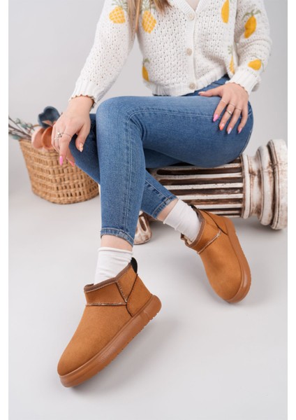 Ghattix Kadın Kışlık Bot Içi Tüylü