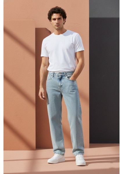 Regular Fit Erkek Denim Jean Pantolon
