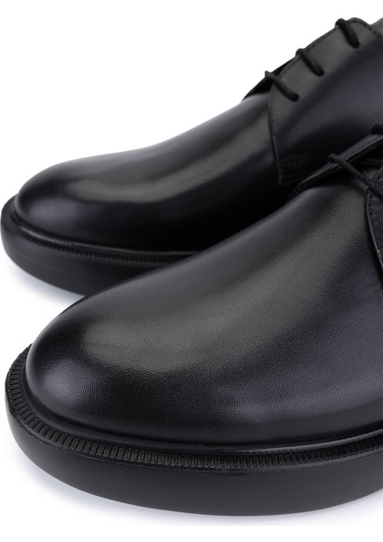 Erkek Hakiki Deri Siyah Casual Ayakkabı 222 70914 Erk Ayk SK25-26 Sıyah Dr modelleri