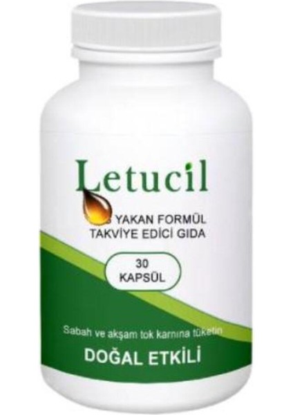 Letucil Biberiye ve Yeşil Çayın Etkisiyle Destekleyici Ürün 30'lu x 2 Adet indirimleri