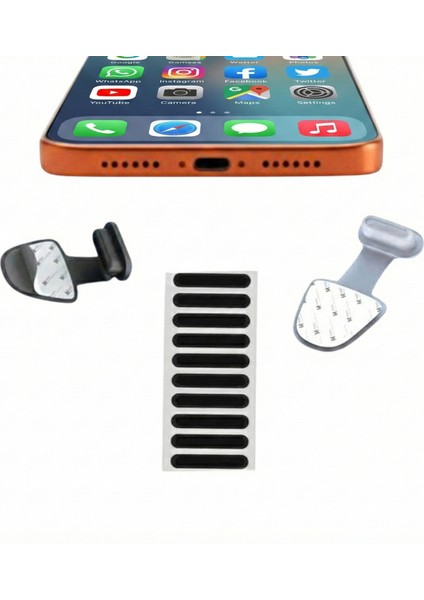 iPhone 17 Pro Max, 10, Adet Hoparlör' Toz Önleyici Sticker, Apple, 2 ,adet Yapışkanlı Typc Tıpa fiyatları