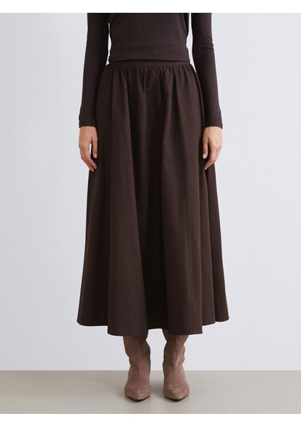 Yeni Sezon Beli Fermuarlı Kloş Etek fiyatları