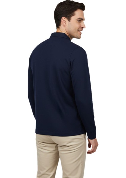 Erkek Gömlek Yaka Jakarlı Cepli Regular Fit Sweatshirt BGL-ST04957 modelleri