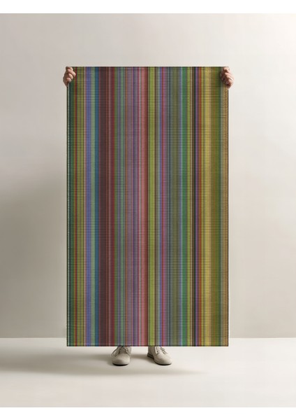 Pantone 60 Renkli Çizgili Tasarım Halı Modern Geometrik Oturma Odası Ince Yazlık Ev Oda Salon Halısı fiyatları