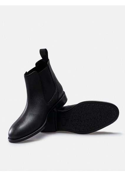 Ayakkabı Siyah Hakiki Floater Deri El Yapımı Chelsea Erkek Bot fiyatları