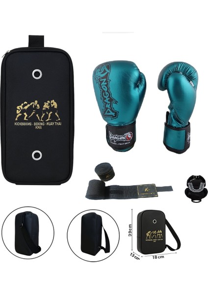Favela Kick Boks Eldiveni Boks Eldiveni Muay Thai Eldiveni 3'lü Set ve Eldiven Taşıma Çantalı