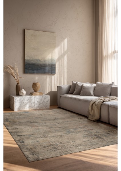 Porto 81 Bej Pastel Soyut Çok Renkli Modern Halı Ince Kilim Halı Hol Yolluk Ev Oda Salon Halısı fiyatları