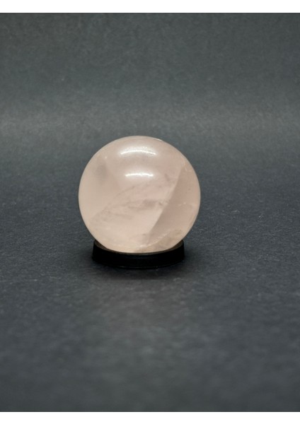 Pembe Kuvars Küre Doğaltaş