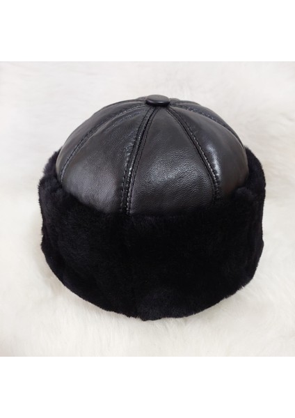 Kampanya Klasik Siyah Deri Börk