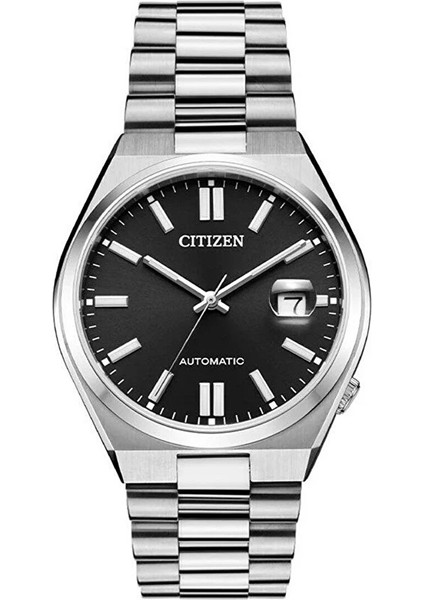 Tsuyosa Otomatik Erkek Kol Saati Safir Cam Paslanmaz Çelik