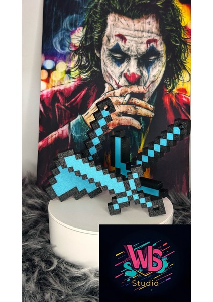 3'lü Minecraft Elmas Kazma, Kılıç ve Balta Figür | Organik | Yeni Nesil Oyuncak 12CM Set fiyatları