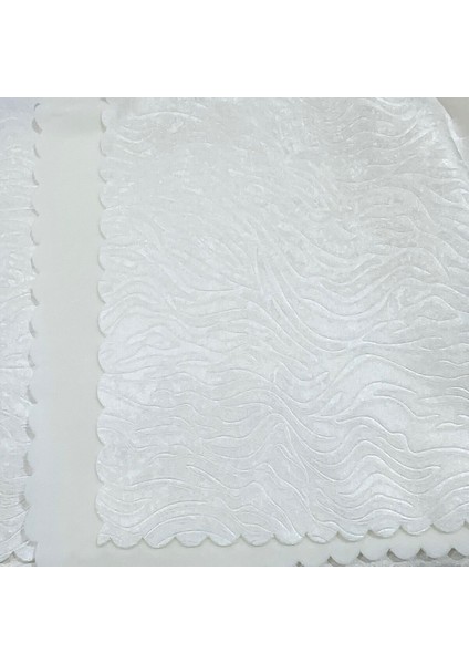 Koltuk Çekyat Örtüsü 170-210 cm – Kaymaz Tabanlı Süngerli Kadife Kumaş Ekru Gofraj Baskı modelleri