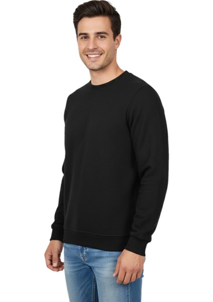 Erkek Sıfır Yaka Petek Doku Regular Fit Sweatshirt BGL-ST04950 fiyatları