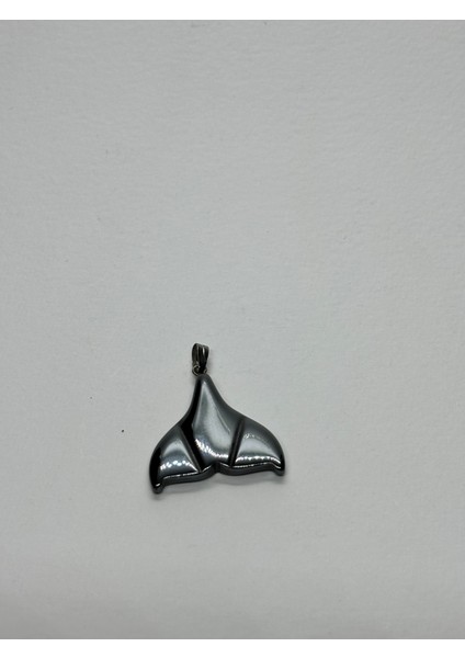 Hematit Doğaltaş Kolye Ucu Balık Kuyruğu fiyatları