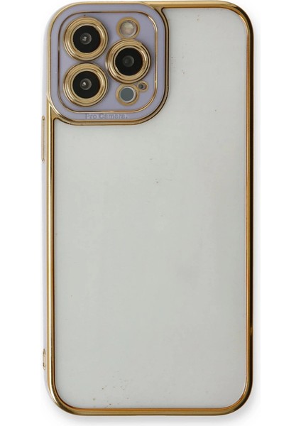 Iphone 13 Pro Max Kılıf Liva Lens Silikon - Lila fiyatları