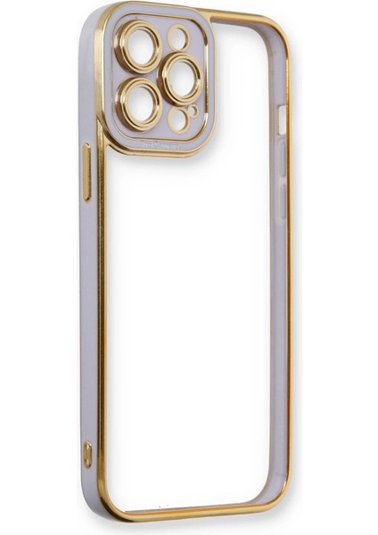 Iphone 13 Pro Max Kılıf Liva Lens Silikon - Lila fırsatları