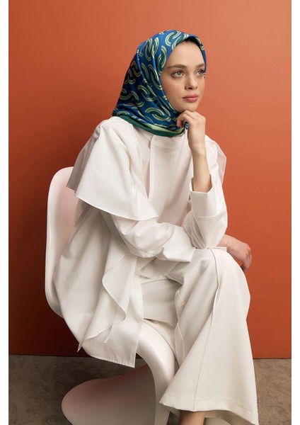 Twill Ipek Eşarp Aura Zümrüt fiyatları