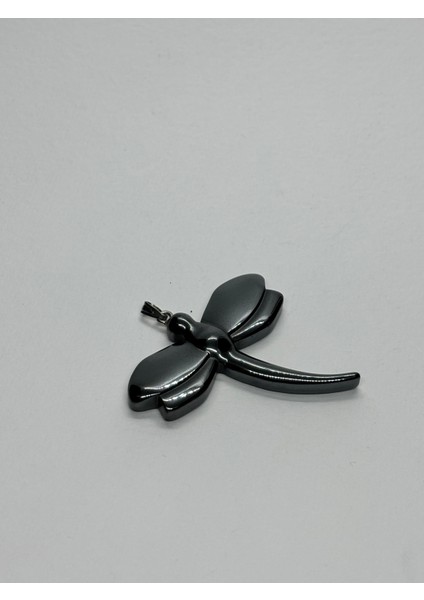 Hematit Doğaltaş Kolye Ucu Yusufcuk