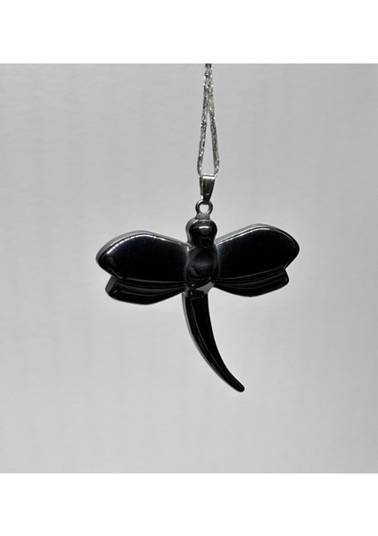 Hematit Doğaltaş Kolye Ucu Yusufcuk modelleri