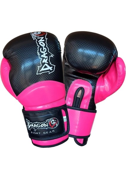 Carbon 5 Pembe Boks Eldiveni Kick Boks Muay Thai Eldiveni ve Eldiven Taşıma Çantalı fiyatları