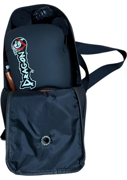 Carbon 5 Pembe Boks Eldiveni Kick Boks Muay Thai Eldiveni ve Eldiven Taşıma Çantalı