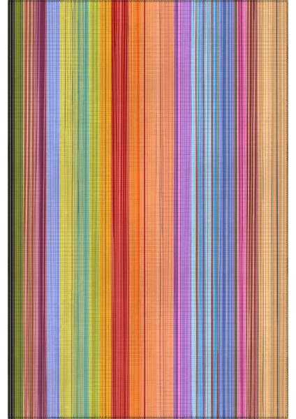 Pantone 62 Çizgili Tasarım Renkli Halı Modern Oturma Odası Yolluk Ince Yazlık Ev Oda Salon Halısı fiyatları