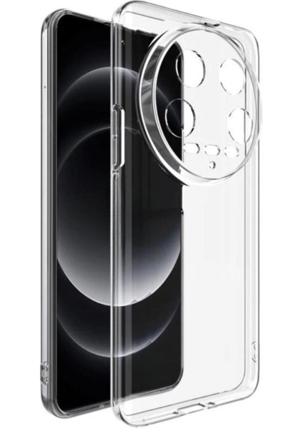 Xiaomi Mi 15 Ultra Kılıf Kamera Korumalı Şeffaf Ultra Silikon Kapak
