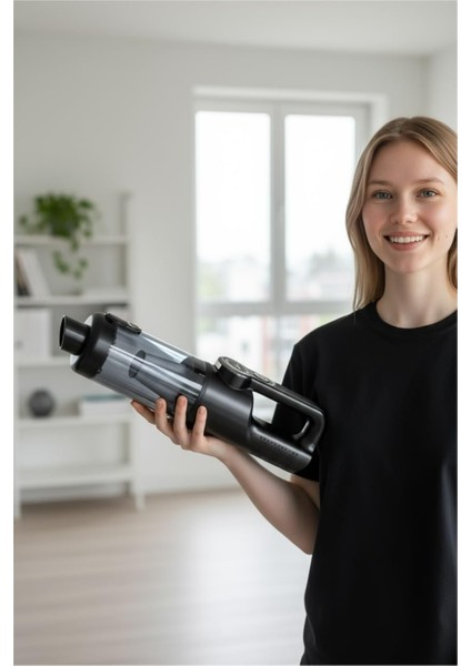 ST-126PLUS Yüksek Güçlü El Tipi Süpürge 18000PA Emme Gücü Şarj Edilebilir Numaratör Hediye modelleri