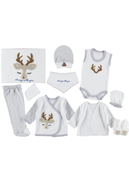 10 Lu Organik Geyikli Zıbın Seti Hastane Çıkışı fiyatları