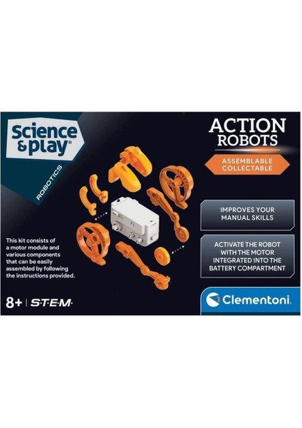 75137TR Robotik Laboratuvarı - Action Robots - Runner +8 Yaş fırsatları