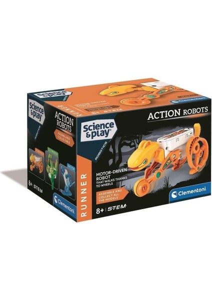 75137TR Robotik Laboratuvarı - Action Robots - Runner +8 Yaş indirimleri