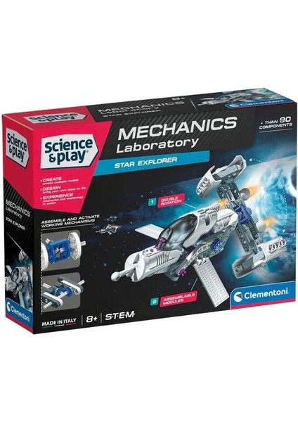 75135TR Mekanik Laboratuvarı - Uzay Aracı - Space Explorer +8 Yaş indirimleri
