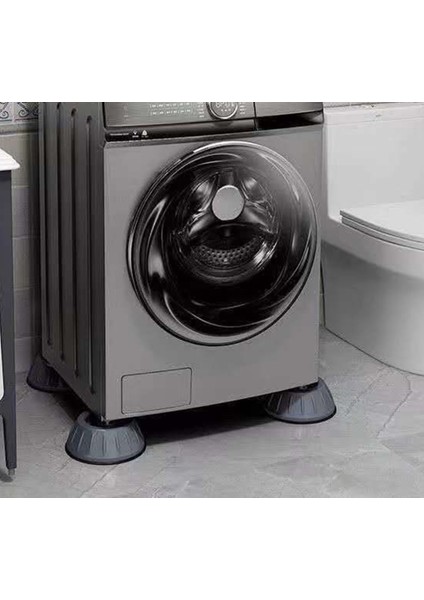 Kapı Durdurucu Sünger 4 Adet Stoper + Çamaşır Makinesi Titreşim Engelleyici 4 Adet - 2li Set P7C9R9 fırsatları