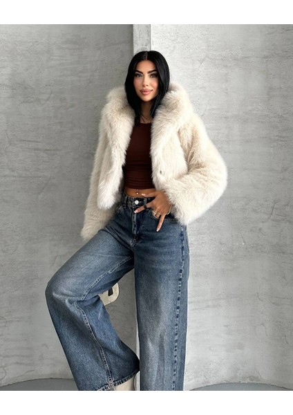 Premium Ithal Kapşonlu Muadil Model Harika Kürk indirimleri