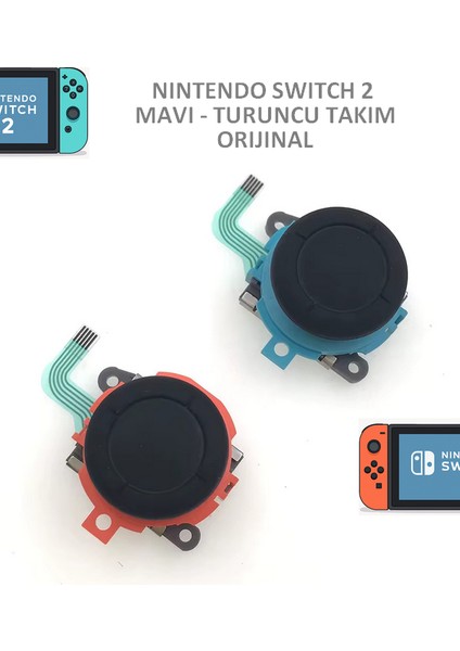 Nintendo Switch 2 Ns2 Joystick (Joycon) Analog Stick V2 Sağ Sol modelleri
