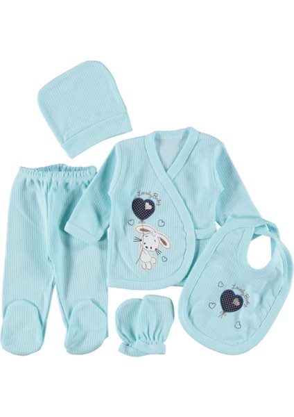 Bebek Hastane Çıkışı Zıbın Seti 5 Li Set, Kutusuz Kendi Poşet Ambalajında Gönderilecektir, modelleri