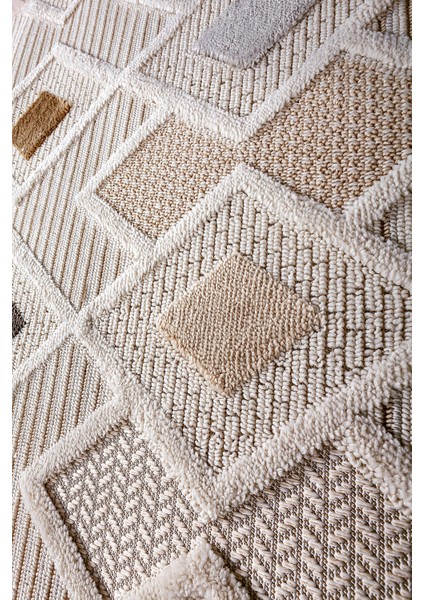 Enti Bonn 8804 Gri Oval Iskandinav Halı Salon Halısı Kesme Halı Yolluk modelleri