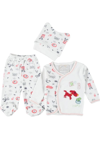 3 Lü Zıbın Takımı Kendinden Eldivenli