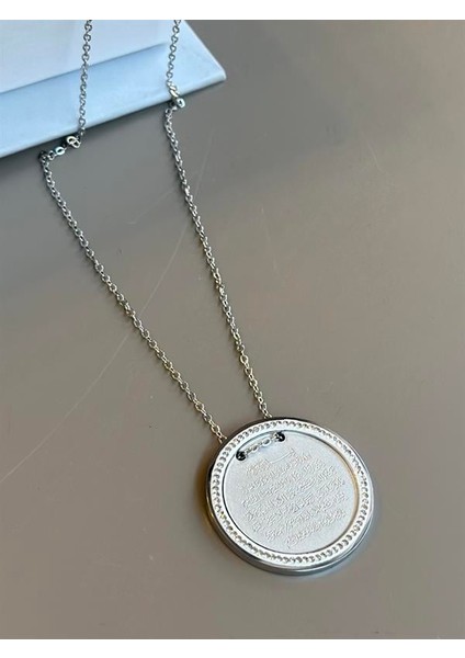 Ayet-El Kürsi Kolye - Gümüş